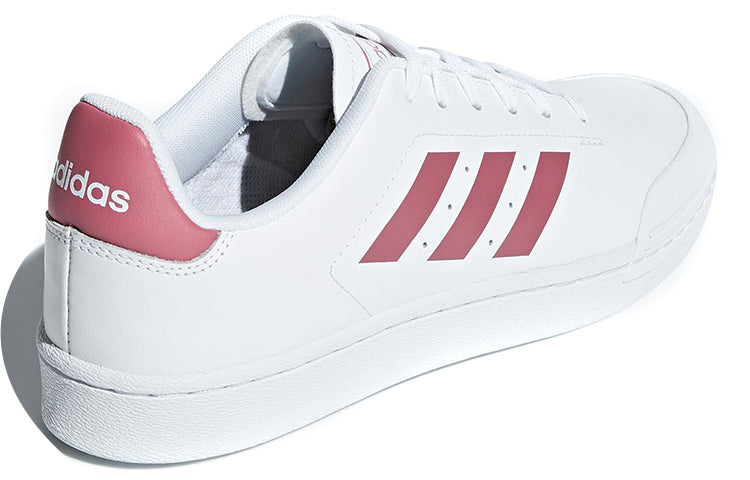 (WMNS) adidas neo Court70s Sneakers White/Red B96215