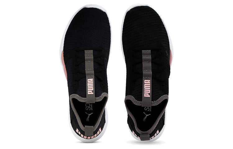 (WMNS) PUMA Ignite Contender Interest Low Running Shoes Black/Pink 192602-02