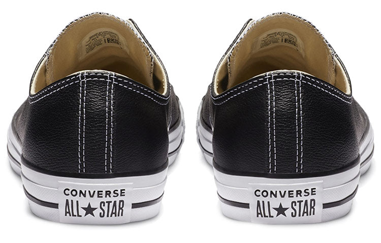 Converse Chuck Taylor All Star Leather Ox 'Black' 132174C
