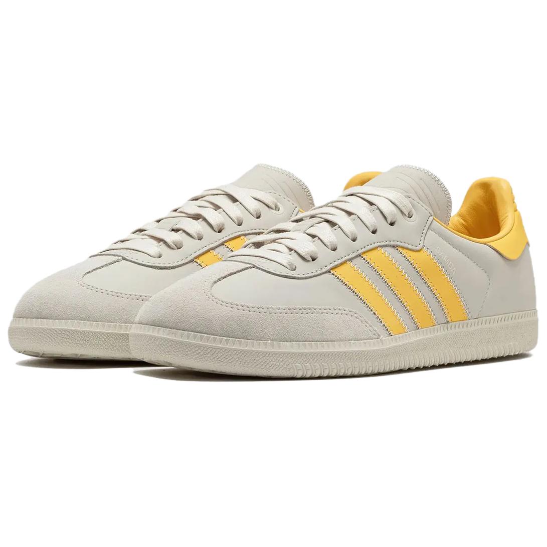 adidas x Pharrell Humanrace Samba 'Bold Gold Alumina' ID9068