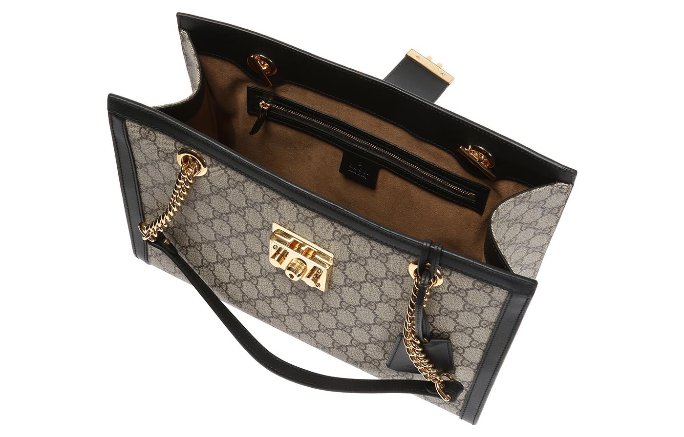 (WMNS) Gucci GG Padlock Series Single-Shoulder Bag Middle Size 'Creamy Brown' 479197-KHNKG-9769