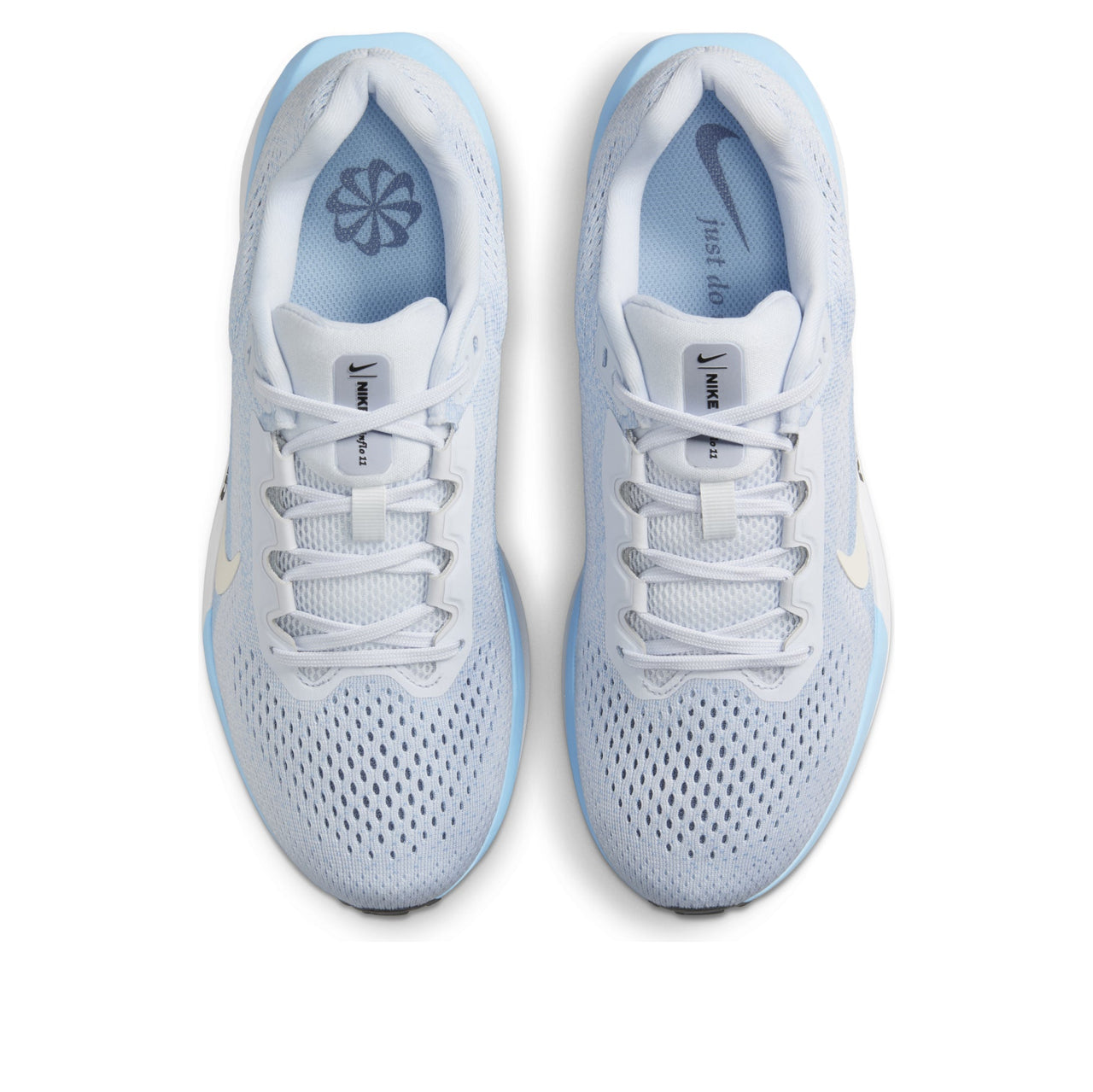 (WMNS) Nike Winflo 11 'Football Grey Pale Ivory Blue' FJ9510-007