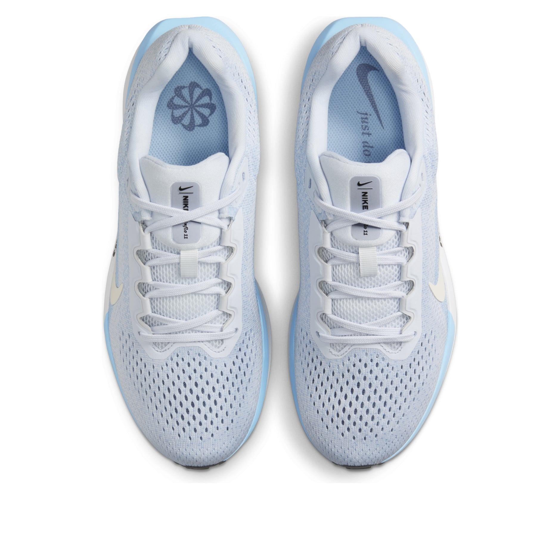 (WMNS) Nike Winflo 11 'Football Grey Pale Ivory Blue' FJ9510-007