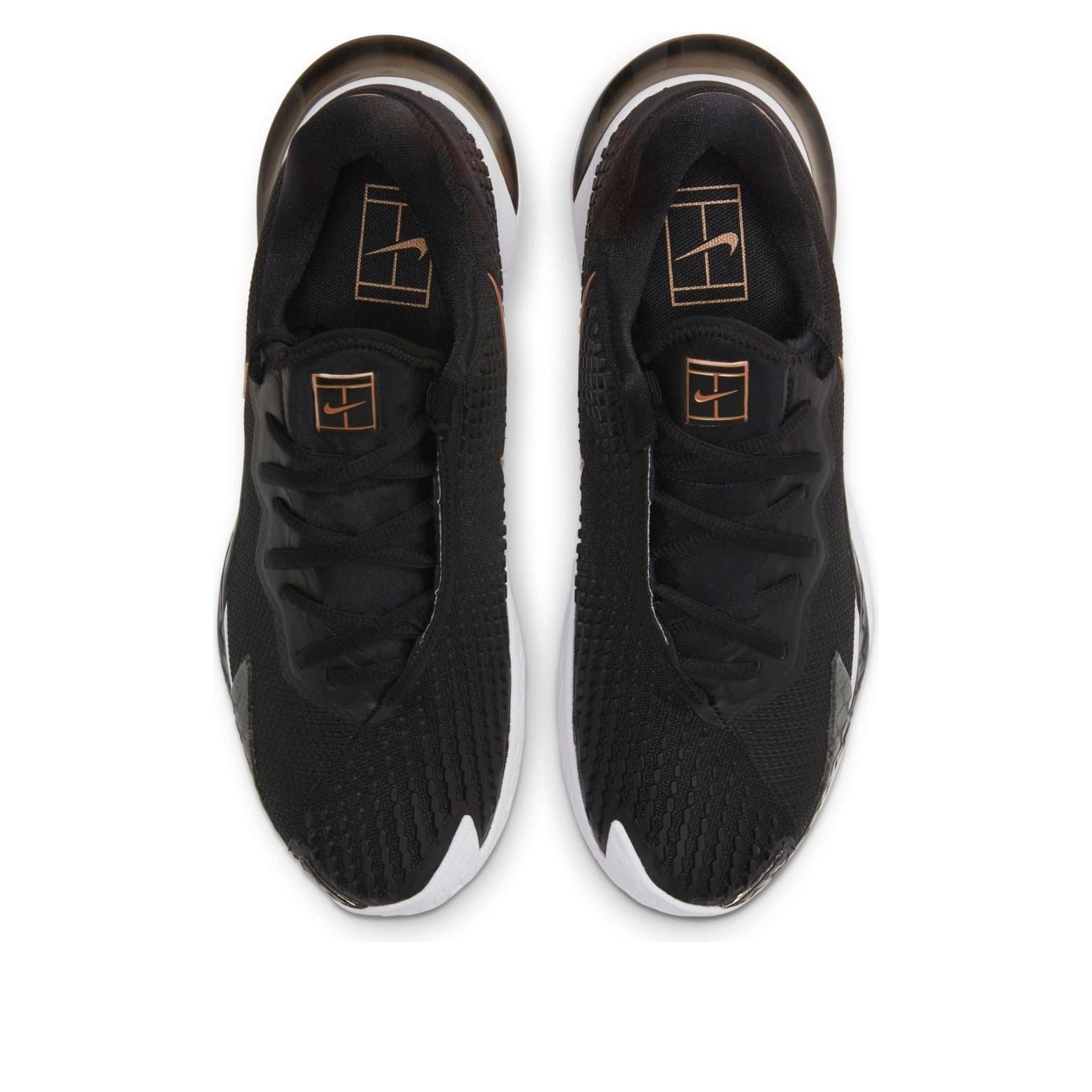 (WMNS) Nike Court Air Zoom Vapor Cage 4 'Black Golden' CD0431-006