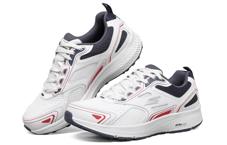 Skechers Go Run Consistent White/Black/Red 220081-WNVR