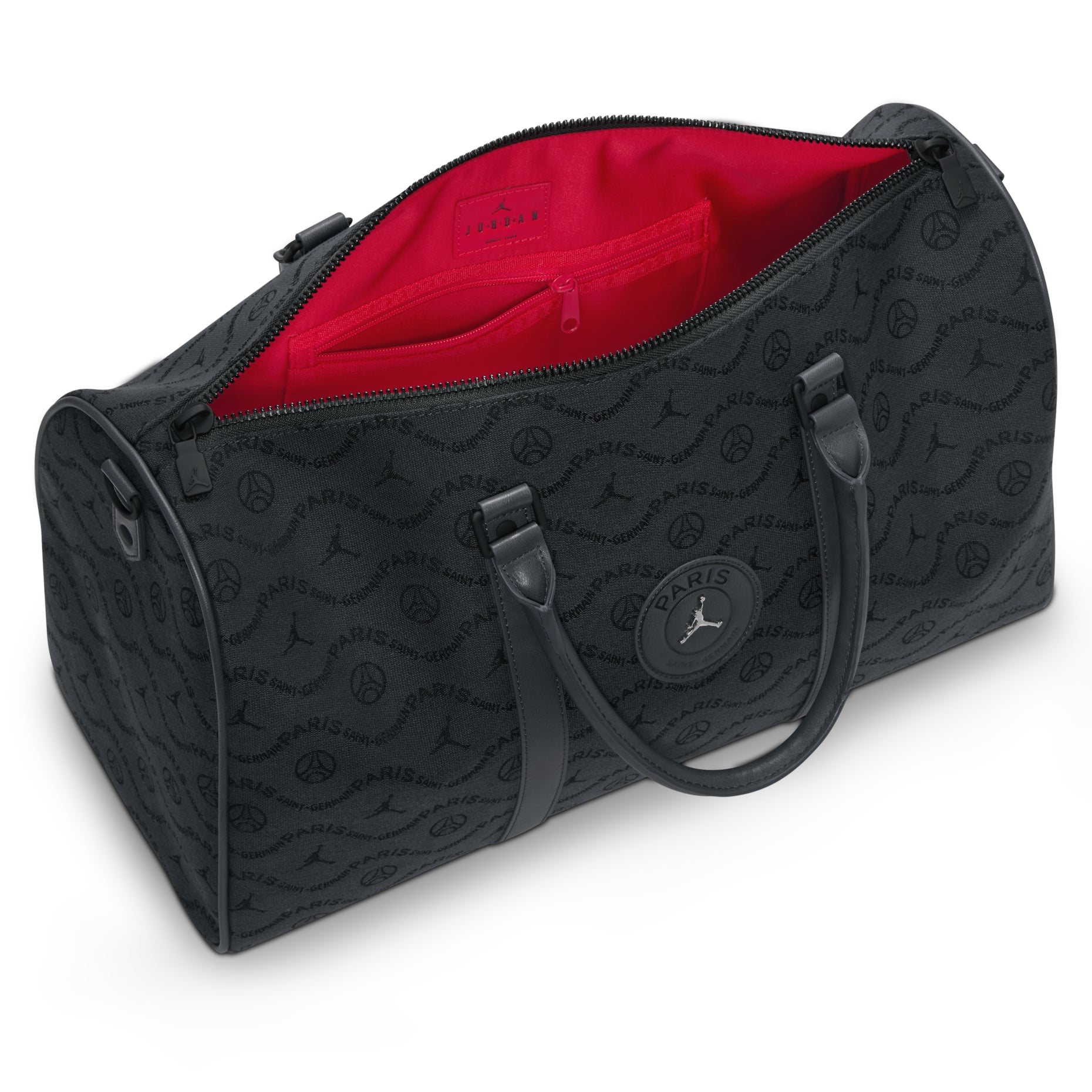 Air Jordan x Paris Saint-Germain Monogram Duffel Bag 25L 'Black' IQ3208-060