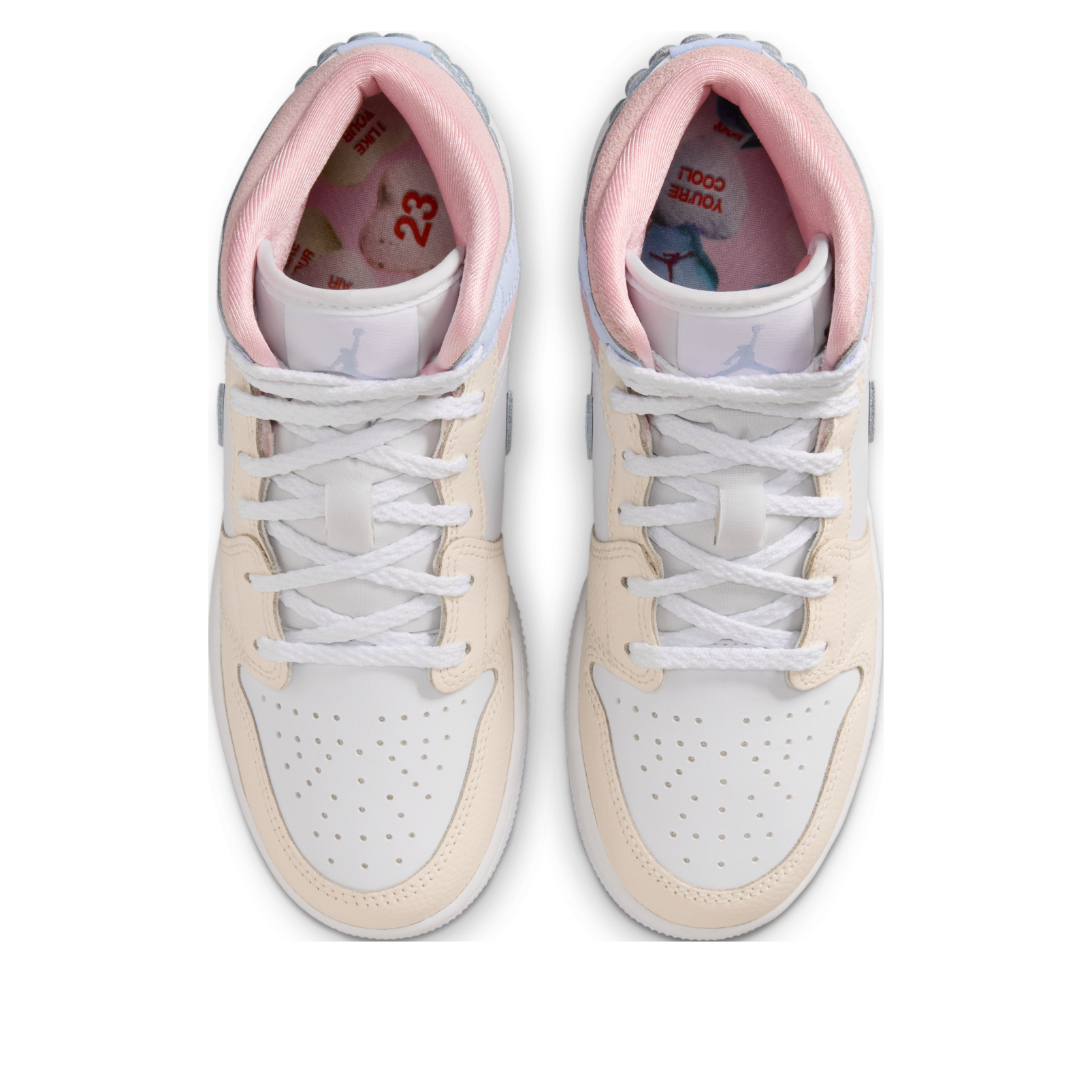 (GS) Air Jordan 1 Mid 'Valentine’s Day' IB7057-403