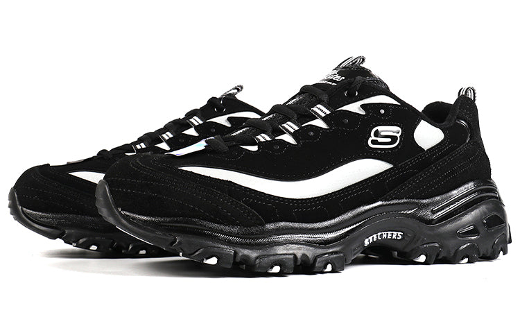 (WMNS) Skechers D'Lites Daddy Shoes Black 99999938-BKW