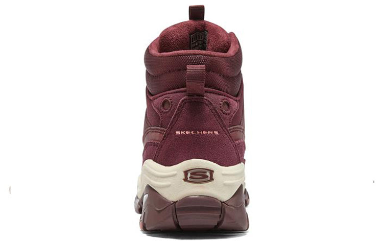 (WMNS) Skechers Energy 'Wine Red Pink Brown' 48599-BURG
