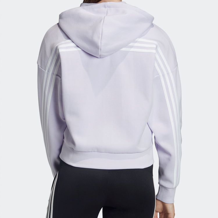 (WMNS) adidas Mh 3S Dk Hooded Jacket Purple FI2858