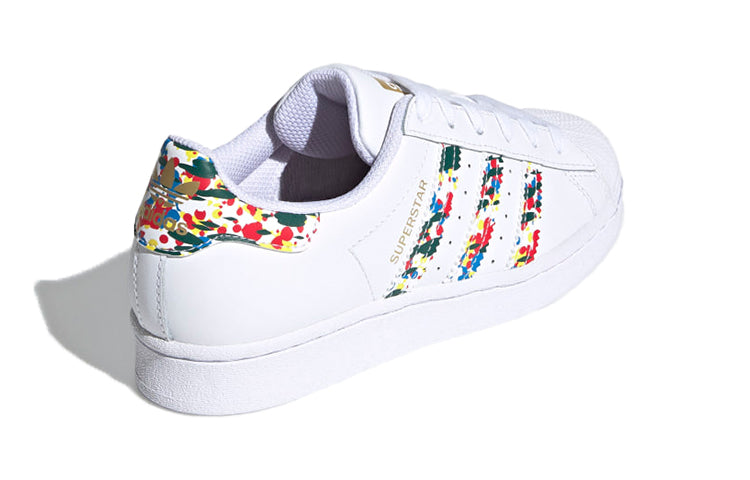 (GS) adidas Originals Superstar Shoes 'White Multi-Color' FY9828
