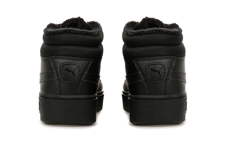 (WMNS) PUMA Vikky Stacked Mid Wtr Shoes Black 372205-01