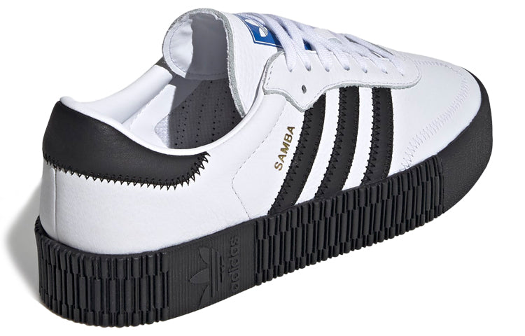(WMNS) adidas Sambarose 'White Black' FV0767