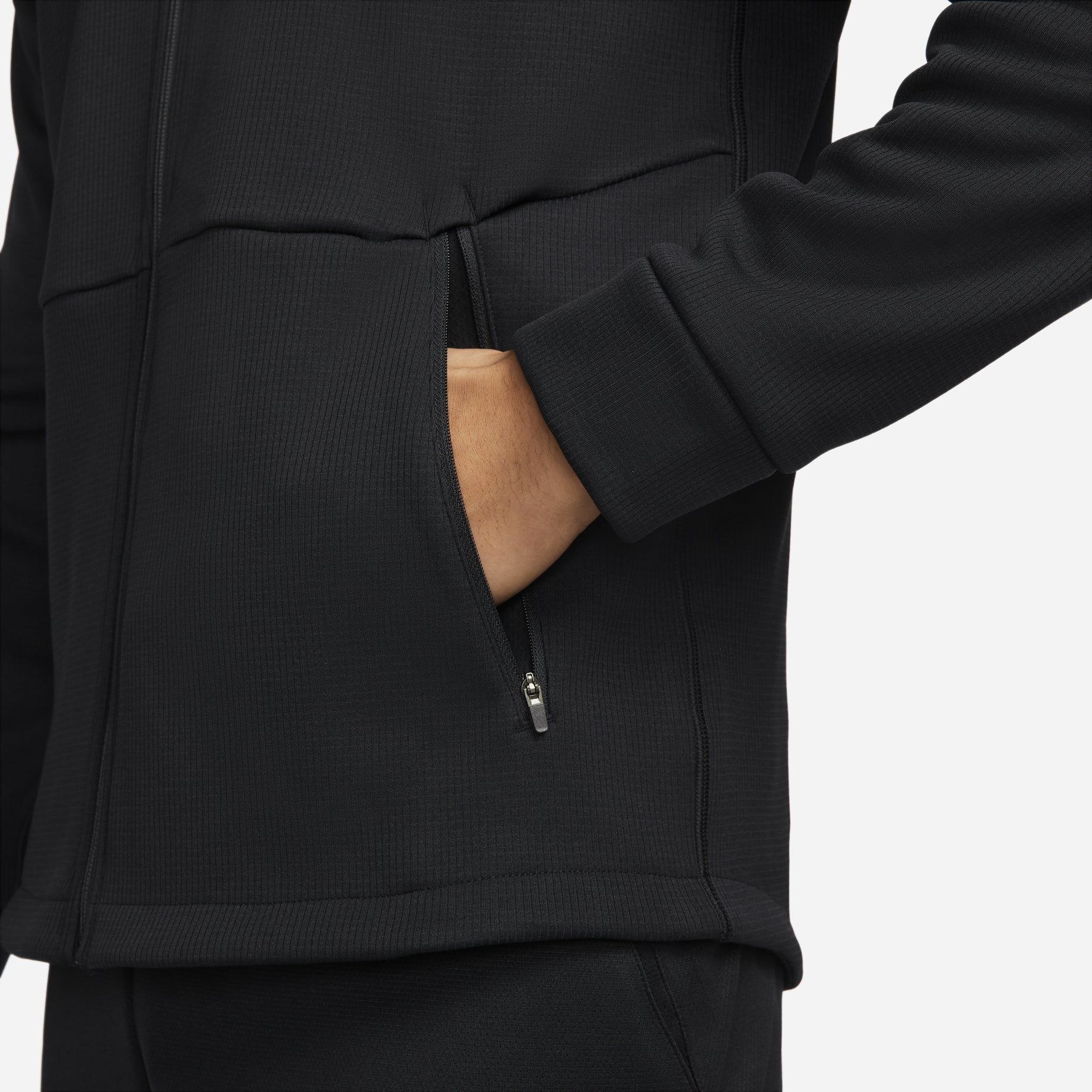 Nike Pro Therma-FIT Fleece Hooded Jacket 'Black' DD2125-010