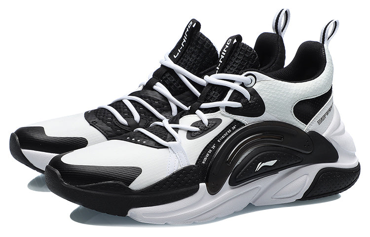 (WMNS) Li-Ning Starfire 'White Black' AGLR018-2