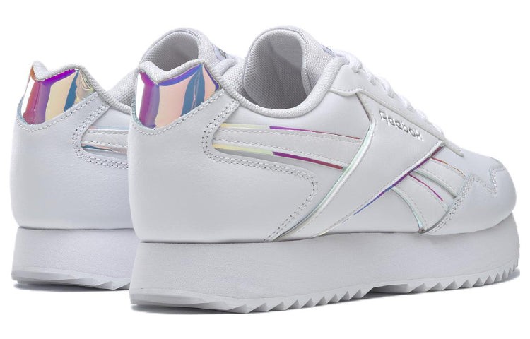(WMNS) Reebok Royal Glide Ripple Double 'Triple White' GW1182