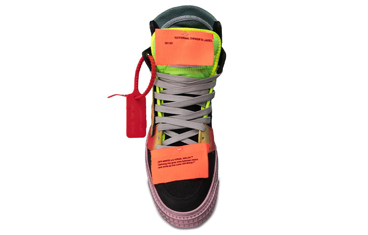 (WMNS) Off-White Off-Court 3.0 'Black Yellow' OWIA112R208001171088