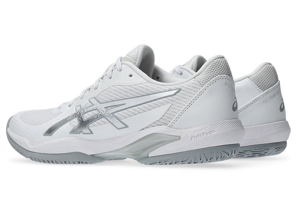 (WMNS) ASICS Solution Swift FF 2 'White Pure Silver' 1042A265-100