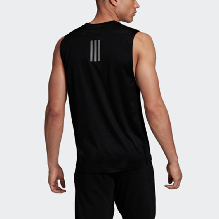 adidas Reflective Sleeveless Sports Black GC7865