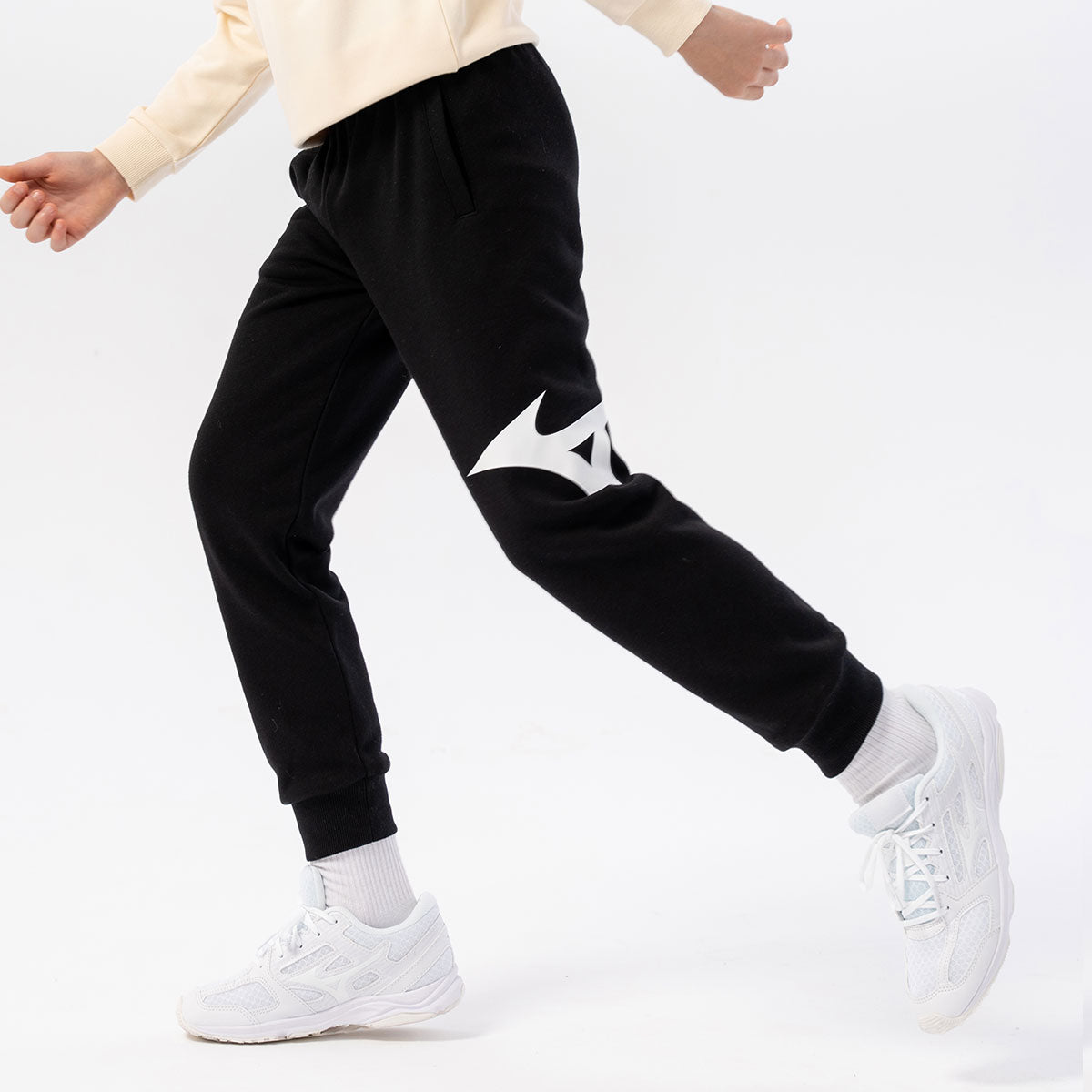 (GS) Mizuno Sportswear Trousers Pants 'Black' 32CF3917