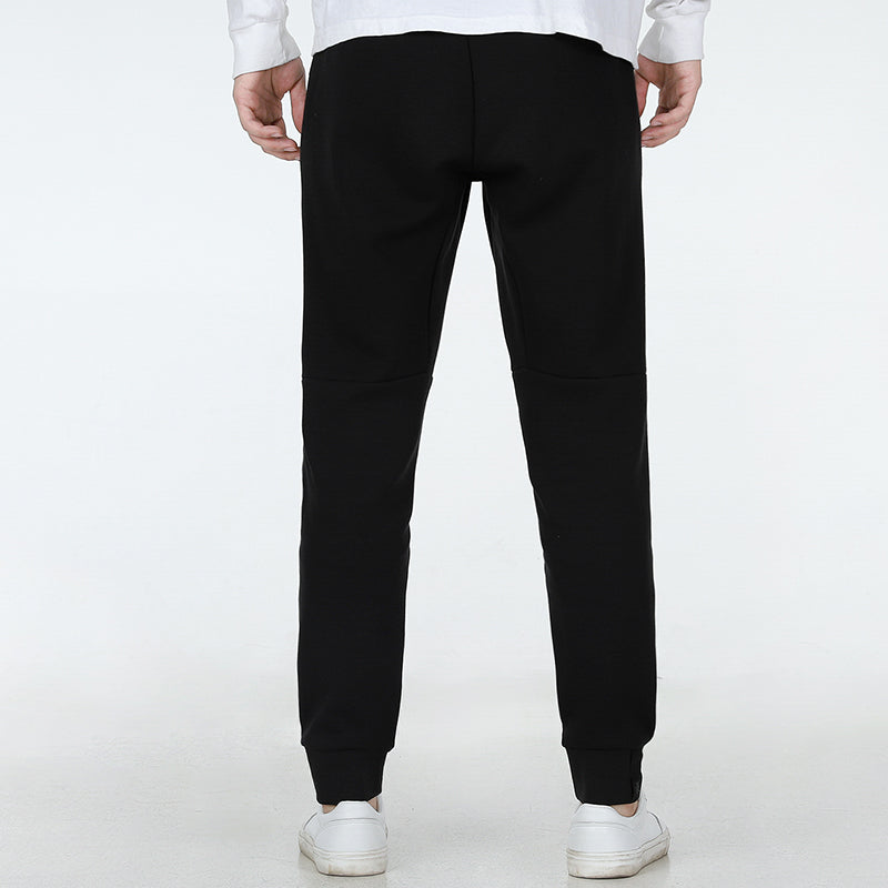 Men's adidas Wj Pnt Swt Martial Arts Series Logo Knit Bundle Feet Sports Pants/Trousers/Joggers Black HE5128