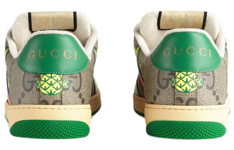 Gucci GG Tropical Patterns Sneakers 'Tan Multi' 673409-UIR20-9791