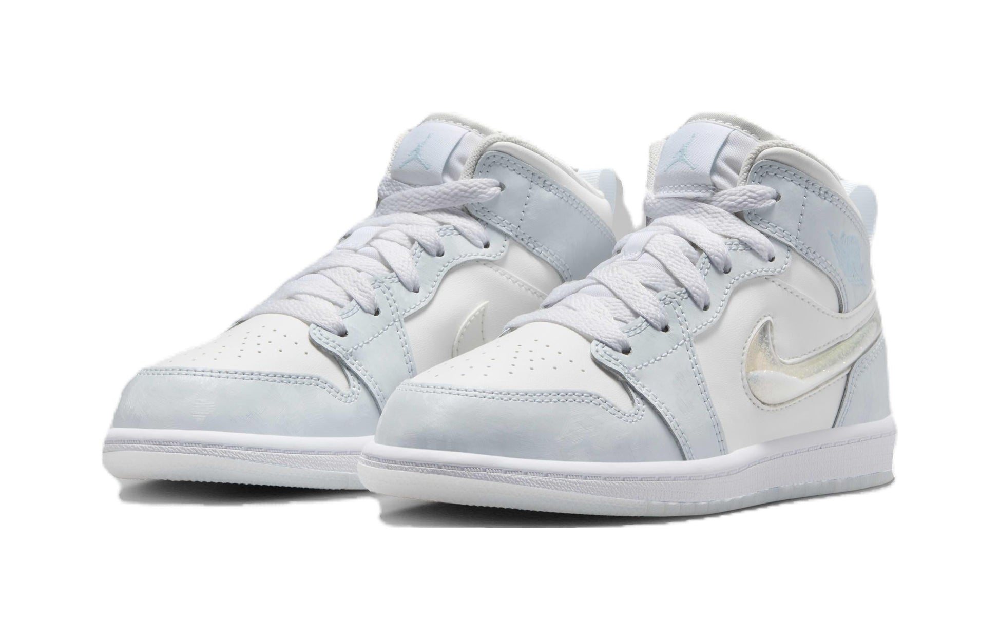 (PS) Air Jordan 1 Mid SE 'Glitter Swoosh' FQ9118-400