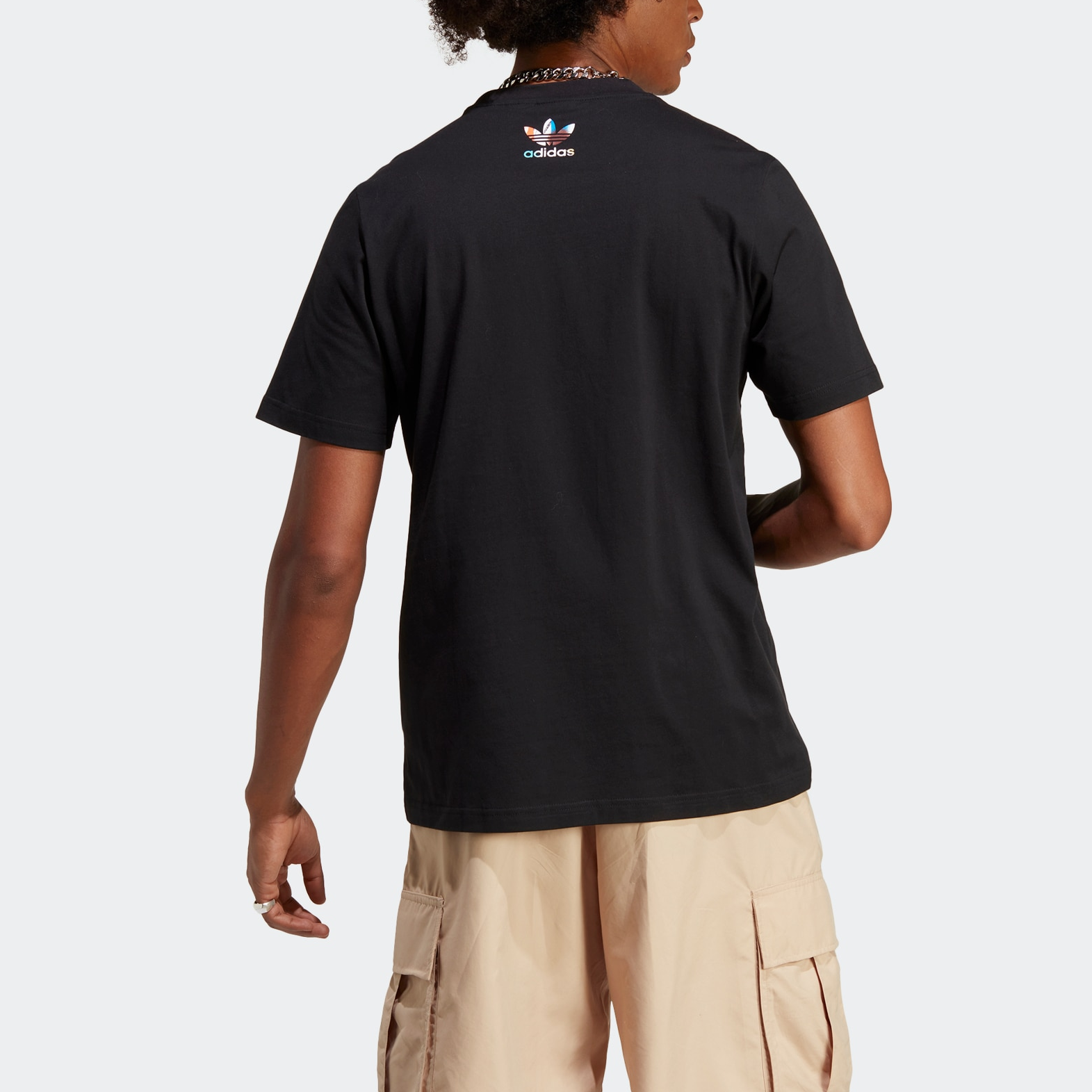 adidas originals Graphics off the Grid T-shirt 'Black' IC5729