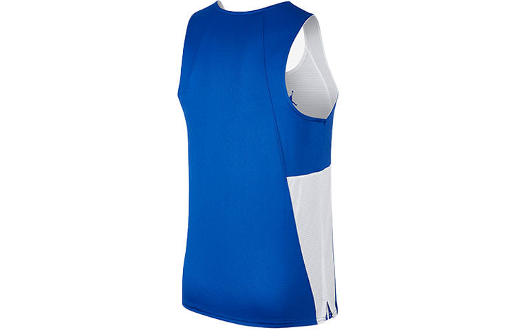 Men's Air Jordan Brand Reversible Colorblock Basketball Jersey/Vest Blue 865849-493