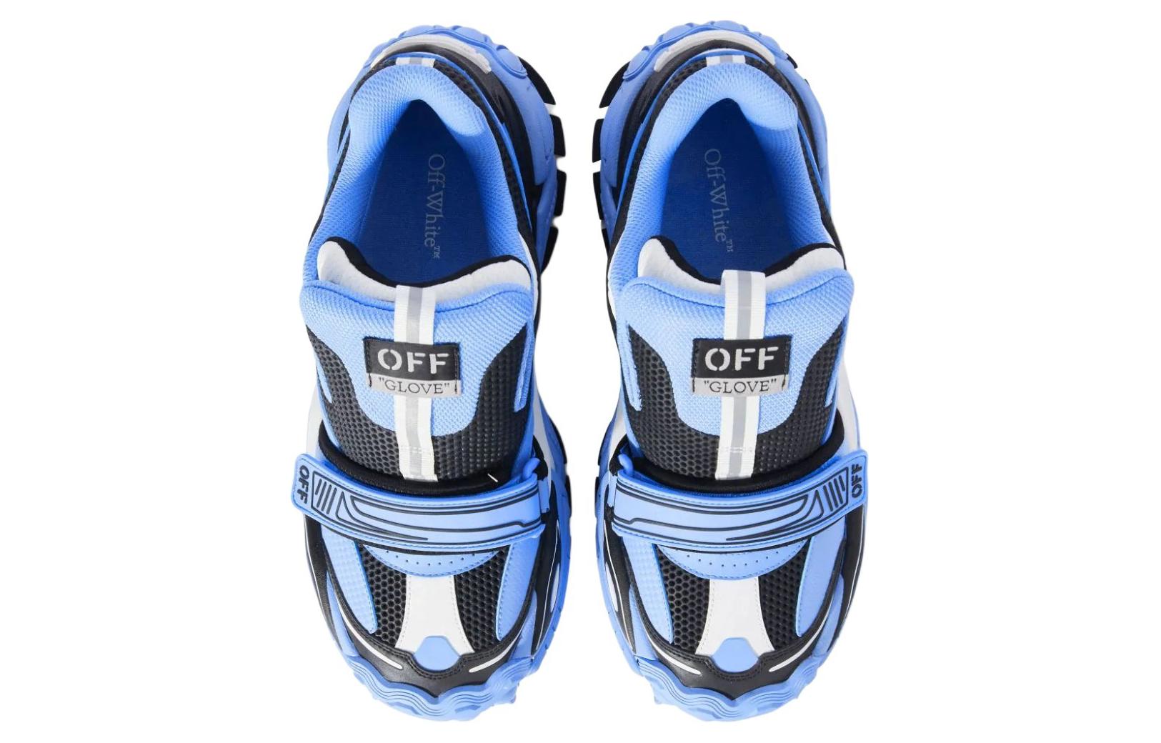 Off-White Glove slip-on Sneakers 'Light Blue Black' OMIA284F23FAB0014010