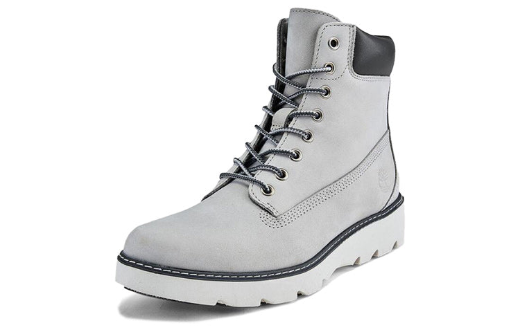 (WMNS) Timberland Keeley Field 6 Inch Wide-Fit Boots 'Light Grey' A26JM