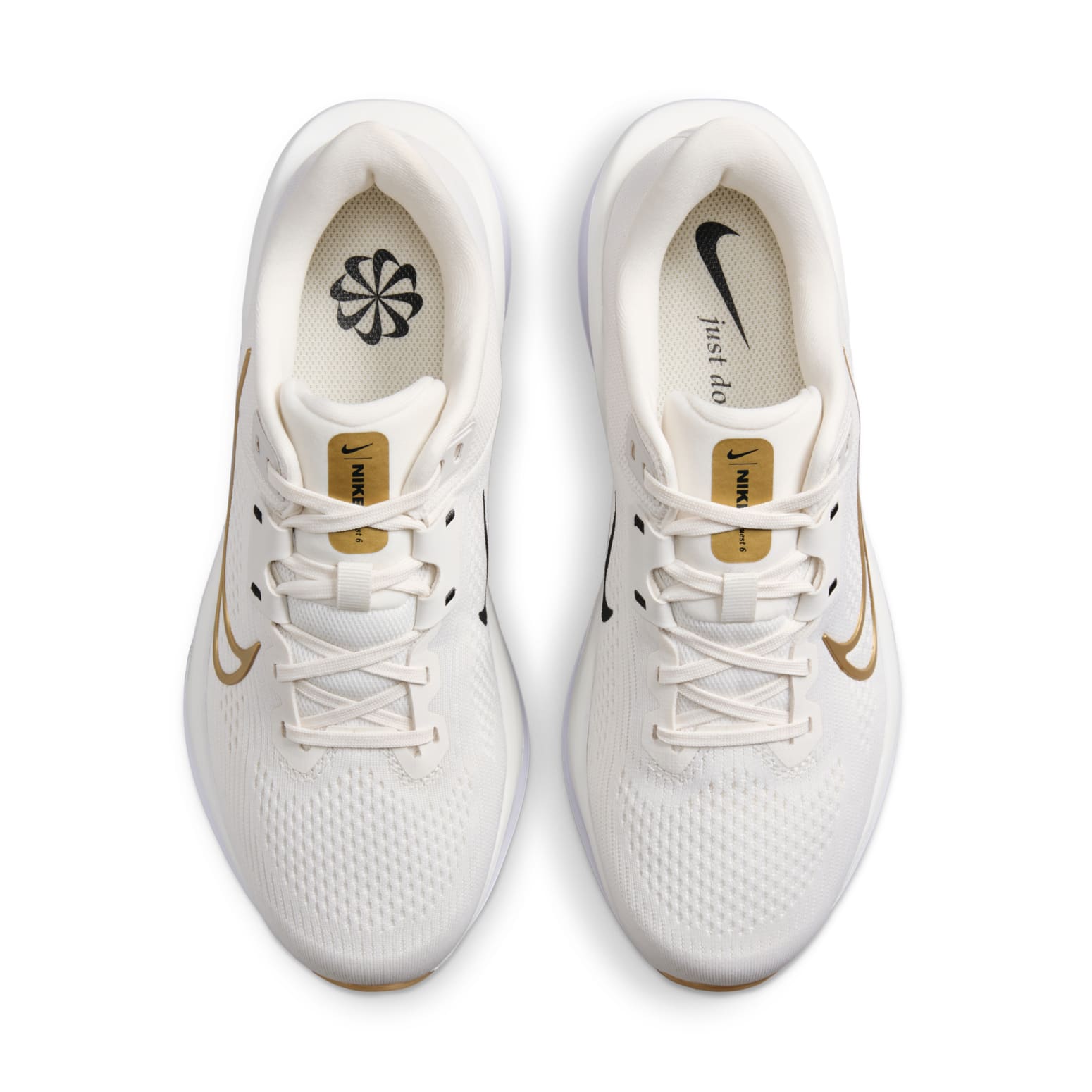(WMNS) Nike Quest 6 'Phantom Metallic Gold' FD6034-003