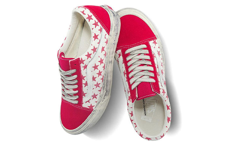 Vans Bianca Chandn x Old Skool VLT LX 'Stressed Red' VN0A4BVFY52