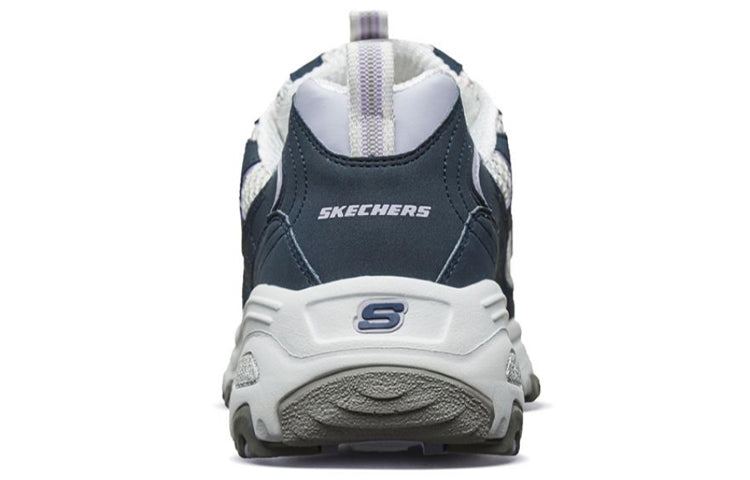 (WMNS) Skechers D'lites 1.0 Blue/White 13144-NVW
