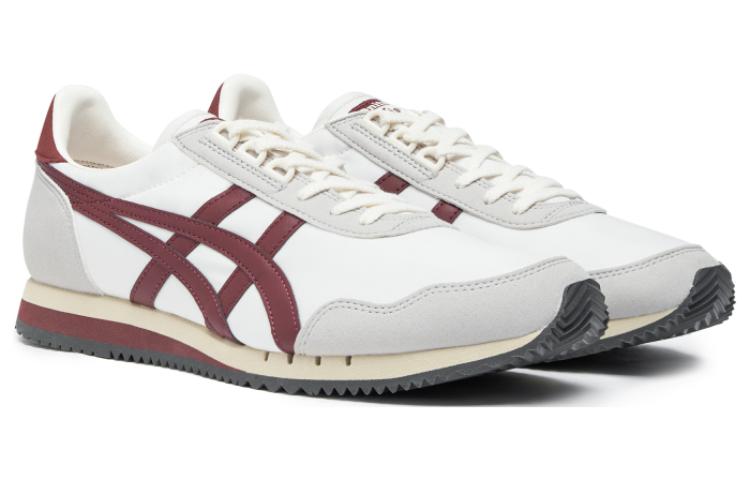 Onitsuka Tiger Dualio Marathon Running Shoes 'White Grey Burgundy' 1183B545-201