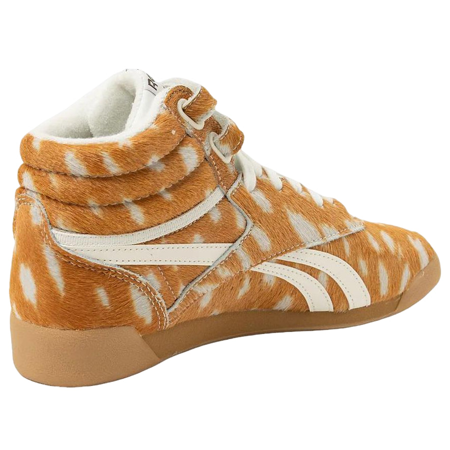 (WMNS) Reebok Freestyle Hi Shoes 'Doe Chalk Gum' 100263873