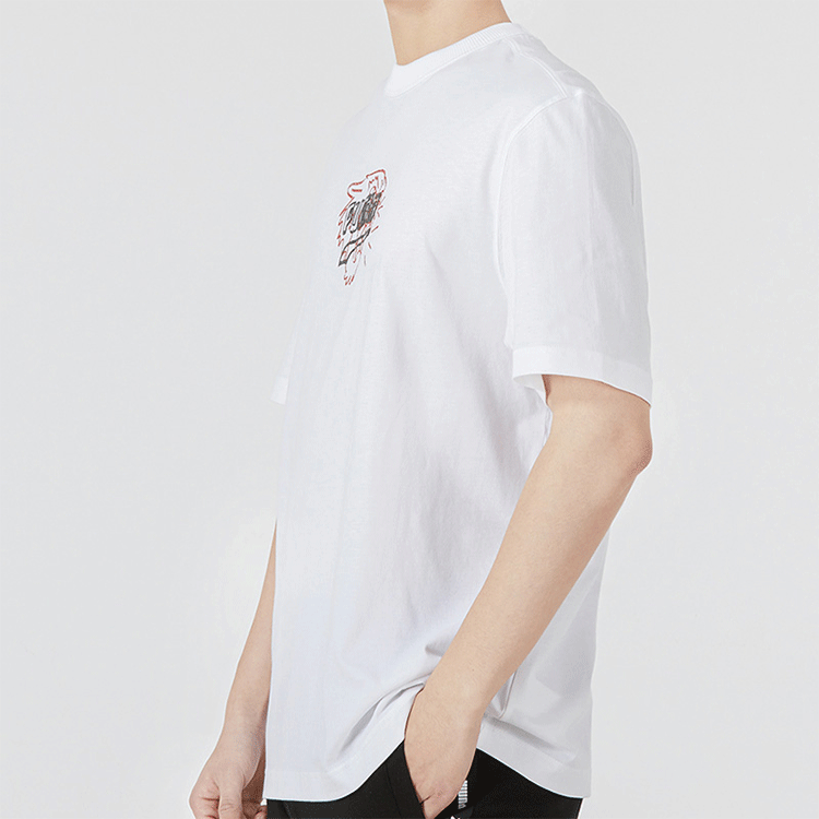 PUMA BTL Graphic T-Shirt 'White' 535411-02