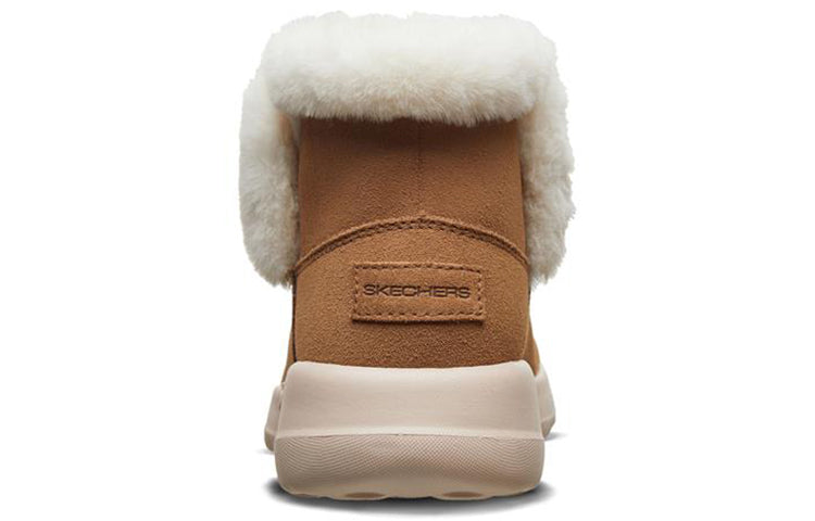 (WMNS) Skechers On-The-Go Joy 'Brown with Flowers' 16607-CSNT