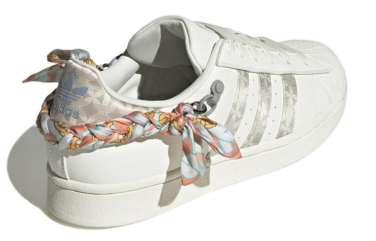 (WMNS) adidas originals Superstar 'White Tea Beige' H03726
