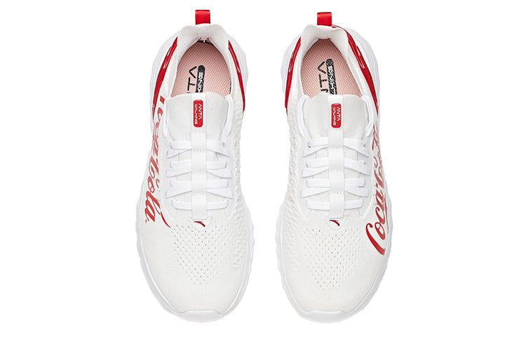 (WMNS) ANTA x Coca Cola Training Shoes 'White Red' 122027712-1