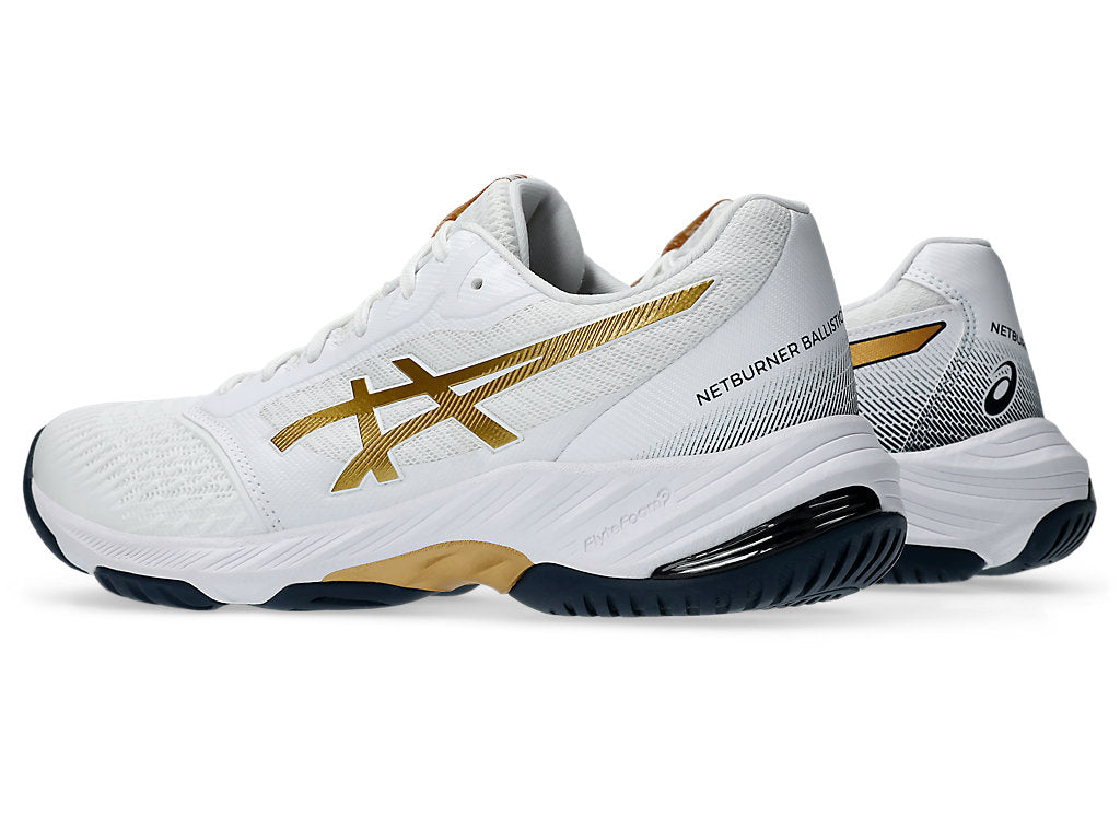ASICS Netburner Ballistic FF 3 'White Pure Gold' 1051A073-104