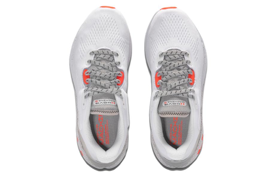 (WMNS) Under Armour HOVR Machina 3 'White Bright Orange' 3025660-101