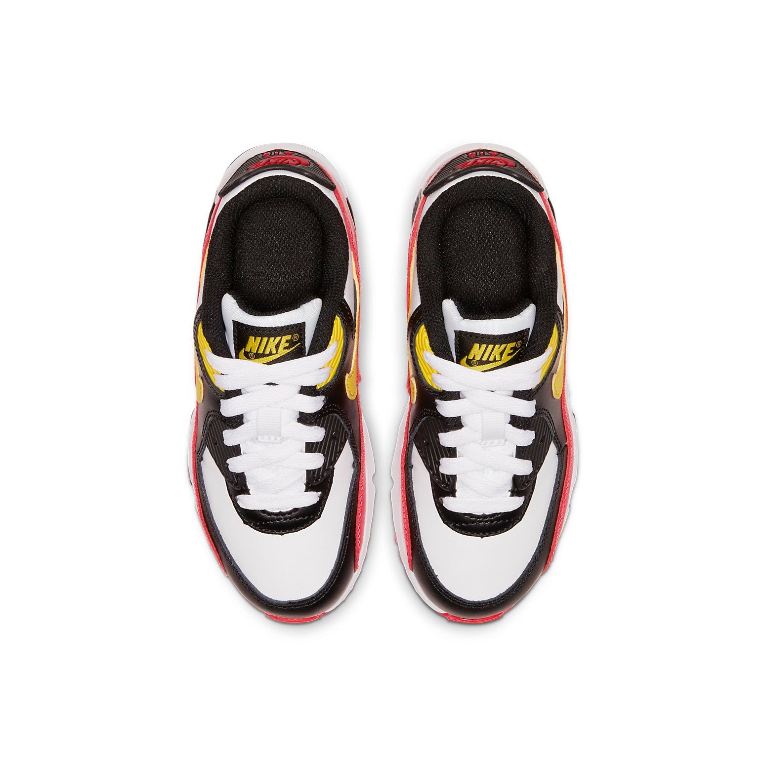 (PS) Nike Air Max 90 Leather 'Chrome Yellow Black Crimson' 833414-120