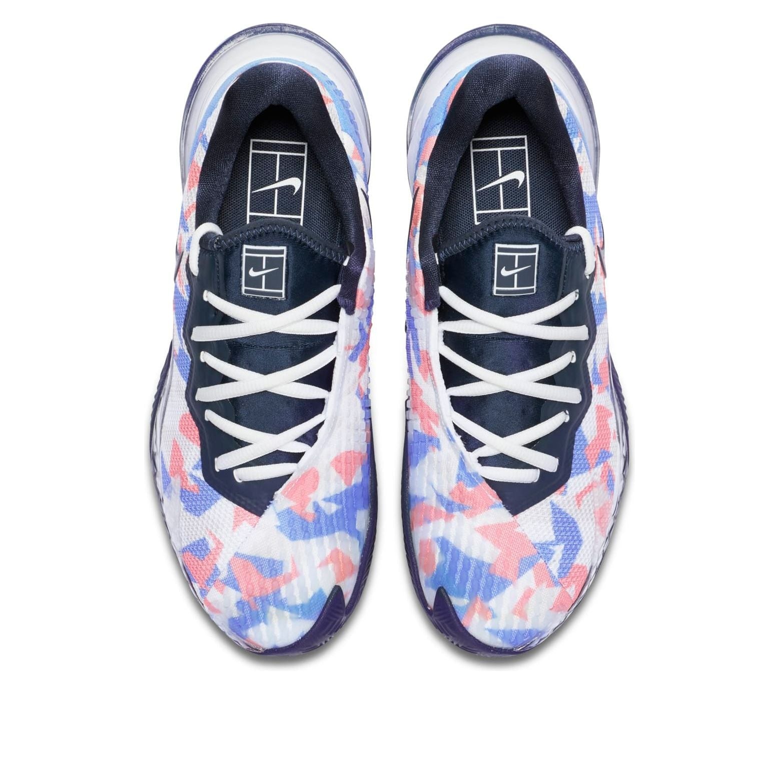 (WMNS) Nike Court Air Zoom Vapor Cage 4 'White Blue Pink' CD0432-406