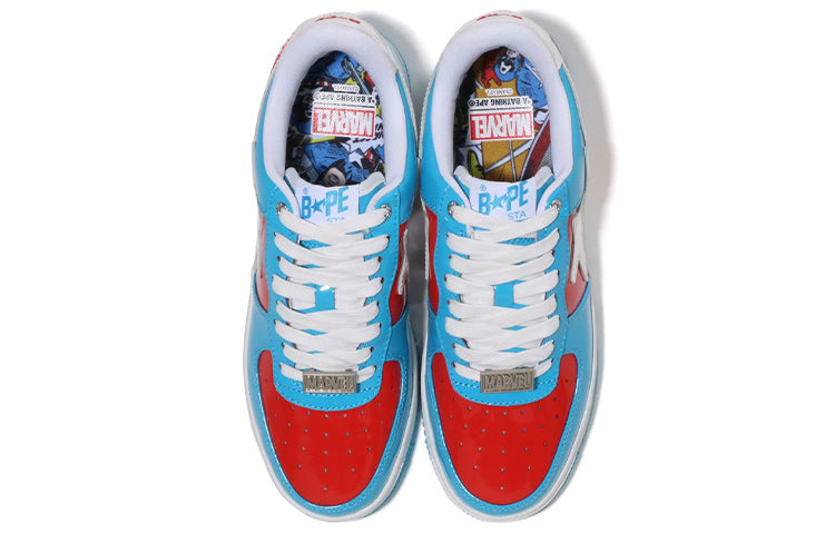 A Bathing Ape x Marvel Bape sta 'Captain America' 1I73-191-903