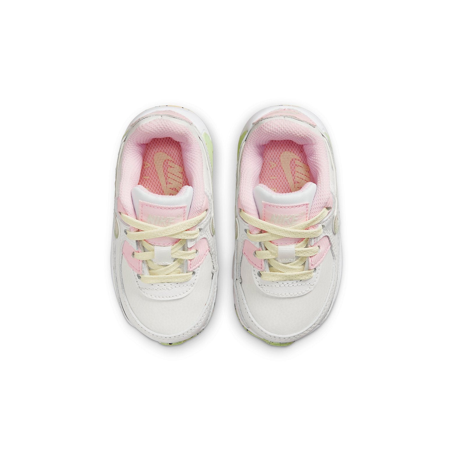 Nike Air Max 90 LTR Leather SE 'White Pink Green' DQ0278-100