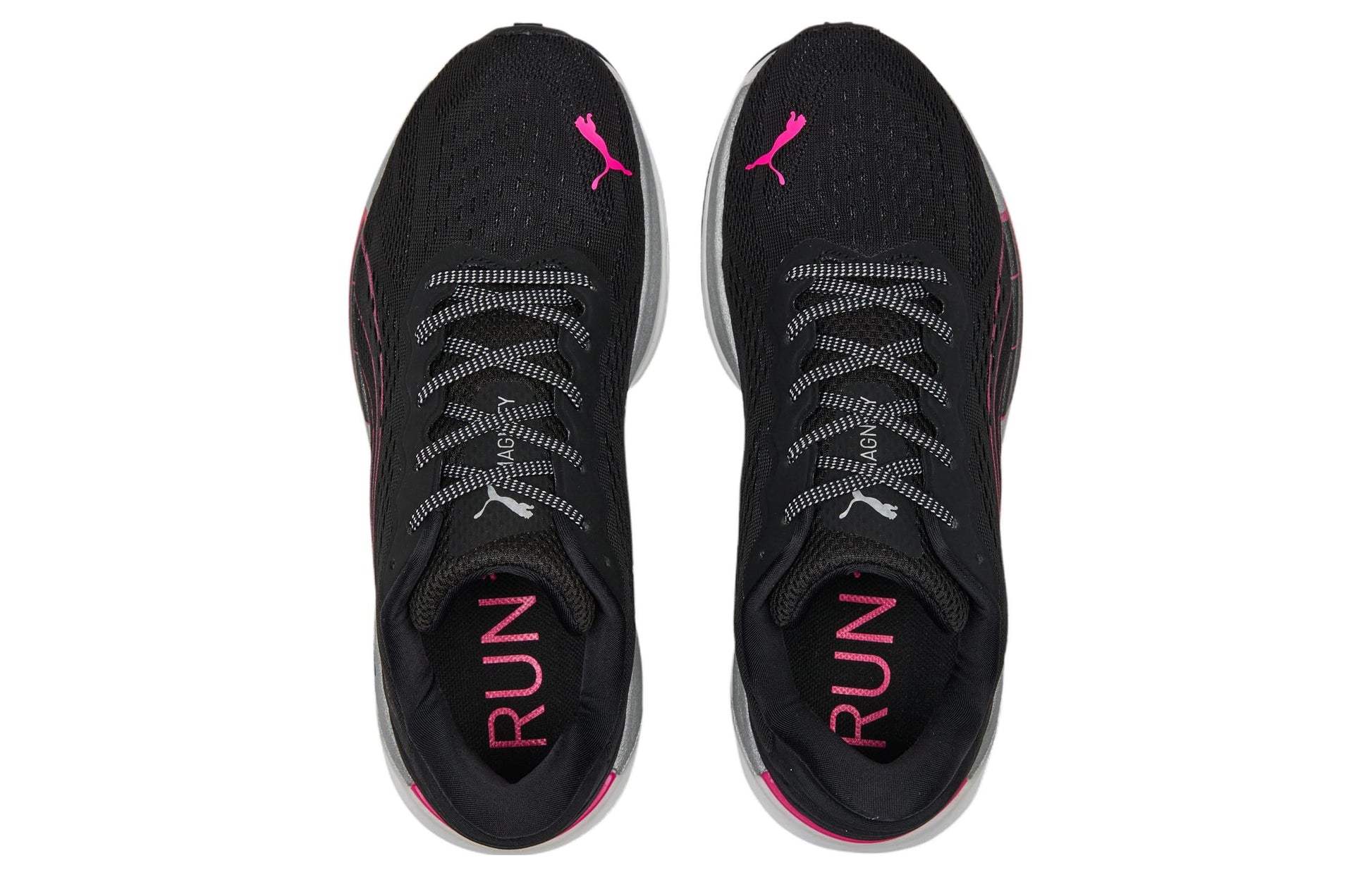 (WMNS) PUMA Magnify Nitro Surge 'Black Ravish' 376906-07