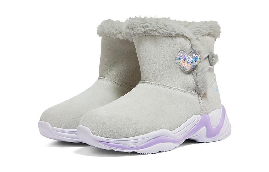 (GS) Skechers Lite Styles 'Beige Purple' 303050L-GYLV