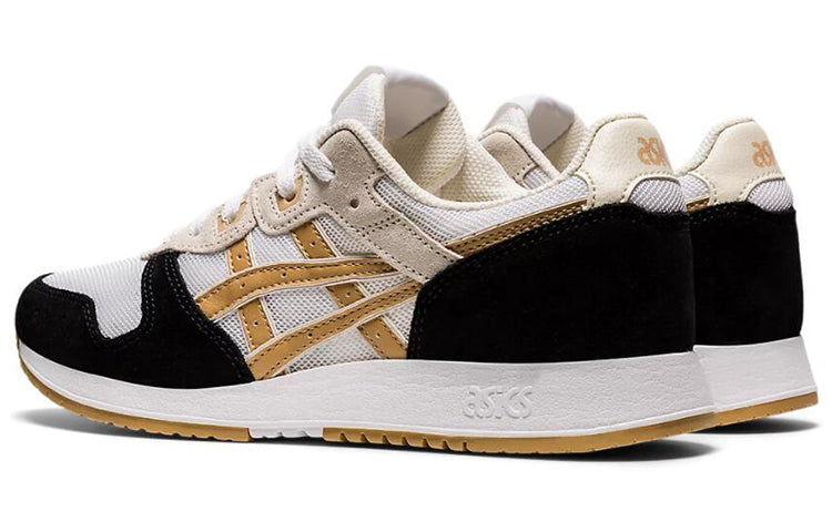 (WMNS) ASICS Lyte Classic Running Shoes White/Black/Gold 1202A112-100