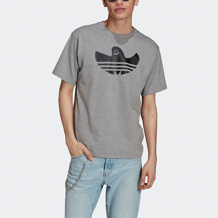 adidas originals Unisex G Shmoo Ss Tee Logo Printing Grey GL9956